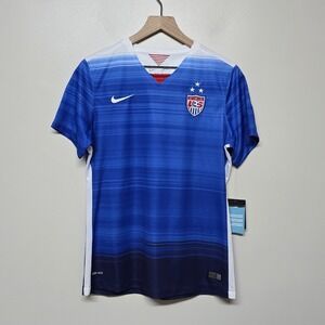 Nike Dri Fit 2015 USWNT‎ Women's Teams USA Soccer Jersey Size Large NWT